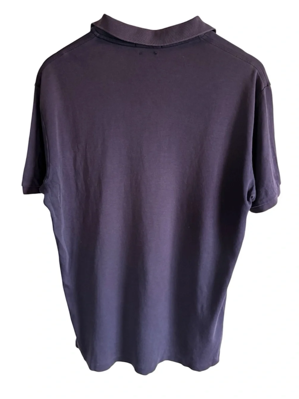 Polo Ralph Lauren Blue Label Men's Purple Polo Shirt Custom Fit Pony Logo Medium